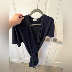 Babaton wrap dress